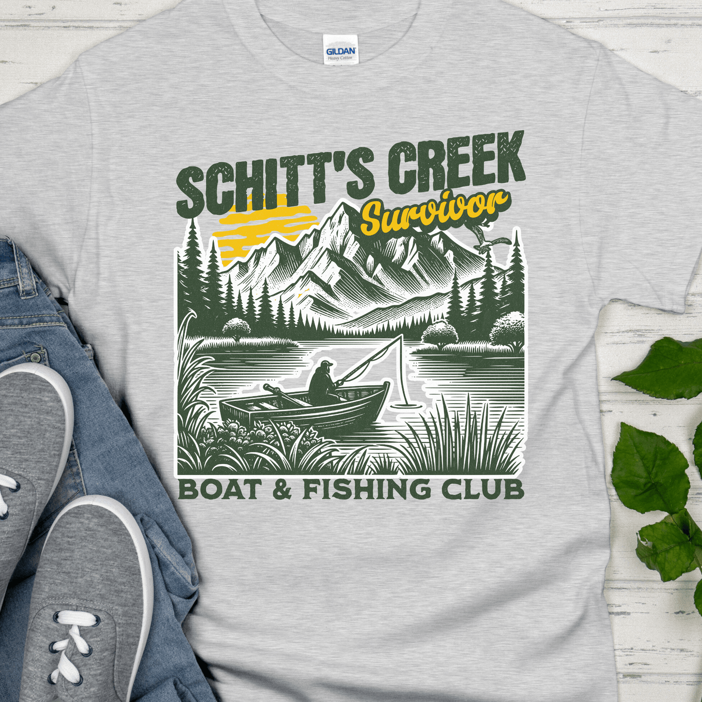 Recovery T-Shirt | Inspiring Sobriety | Schitt's Creek Survivor