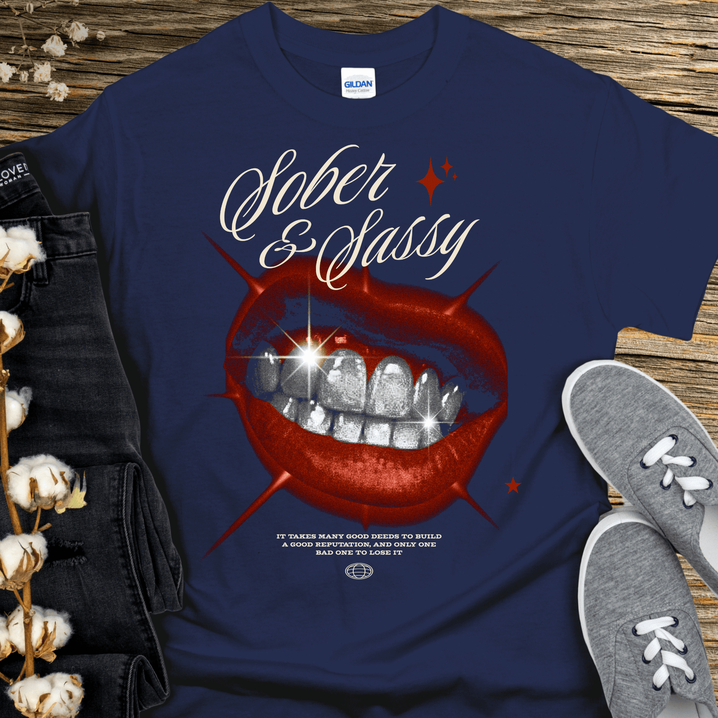 Recovery T-Shirt | Inspiring Sobriety | Sober & Sassy