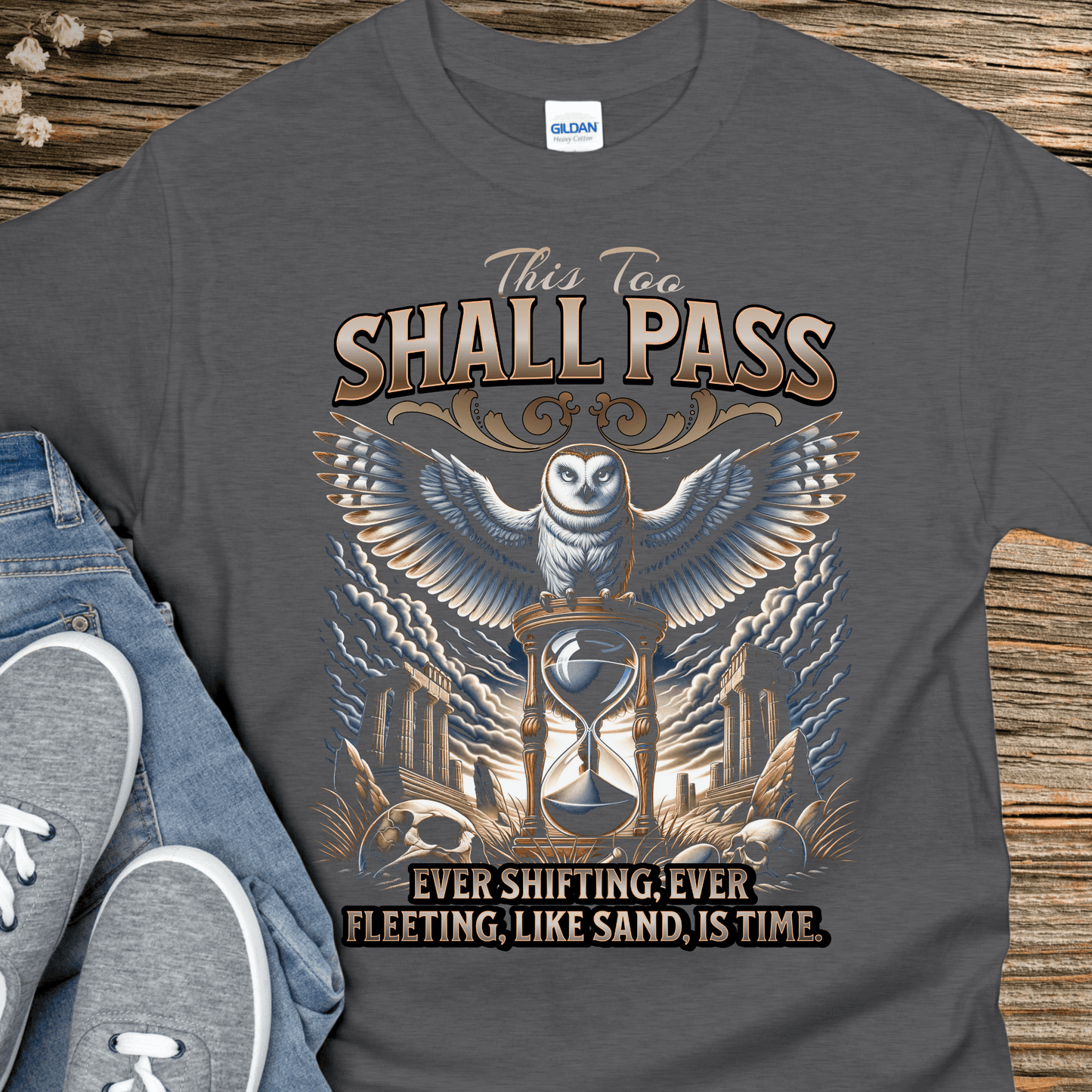 Recovery T-Shirt | Inspiring Sobriety | This Too Shall Pass