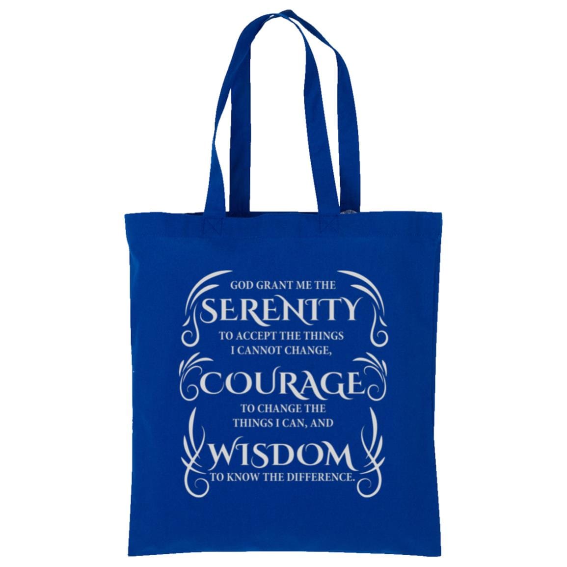 Recovery Tote | Inspiring Sobriety | Serenity Prayer