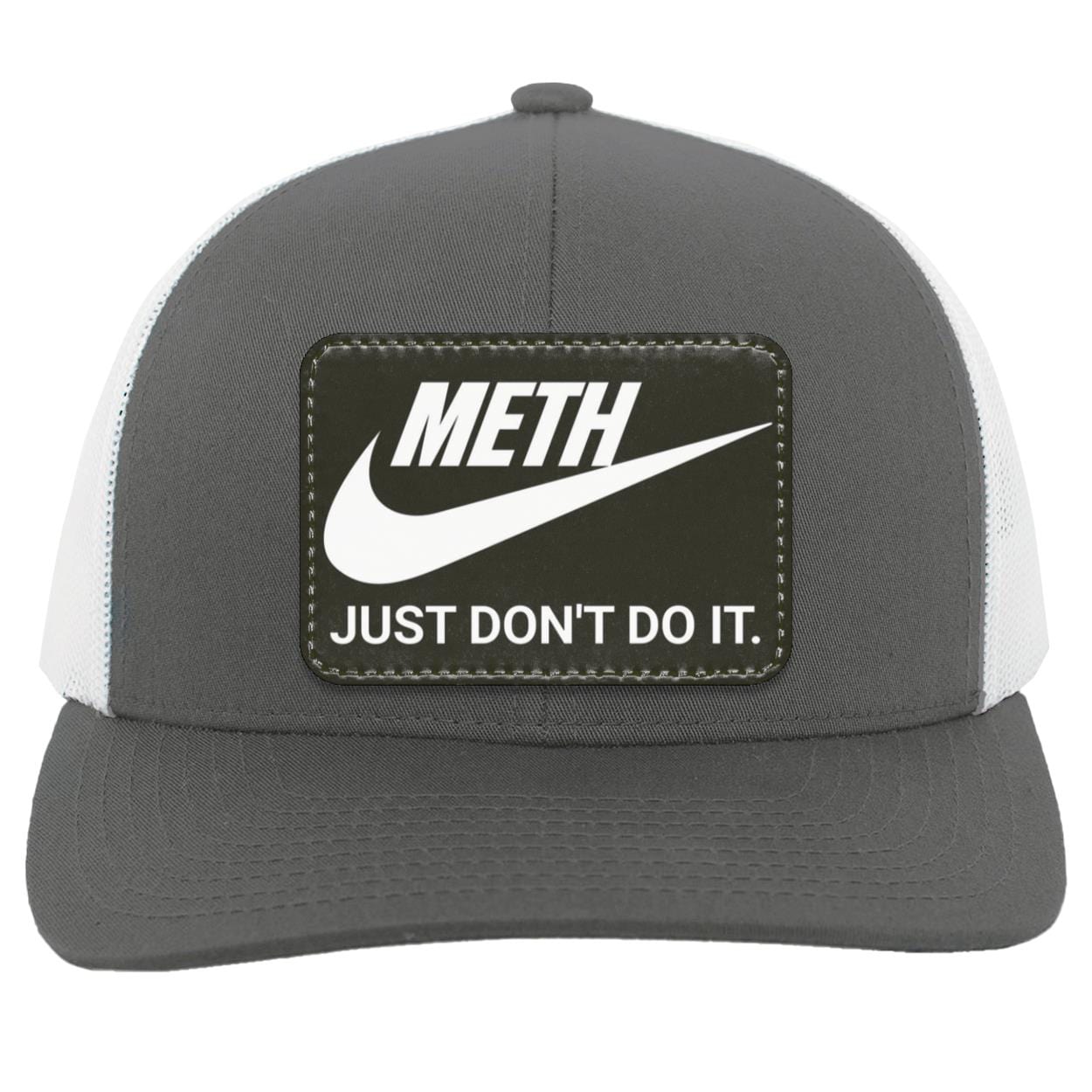 Recovery Trucker Snapback Hat | Inspiring Sobriety | Meth Just Don't Do It