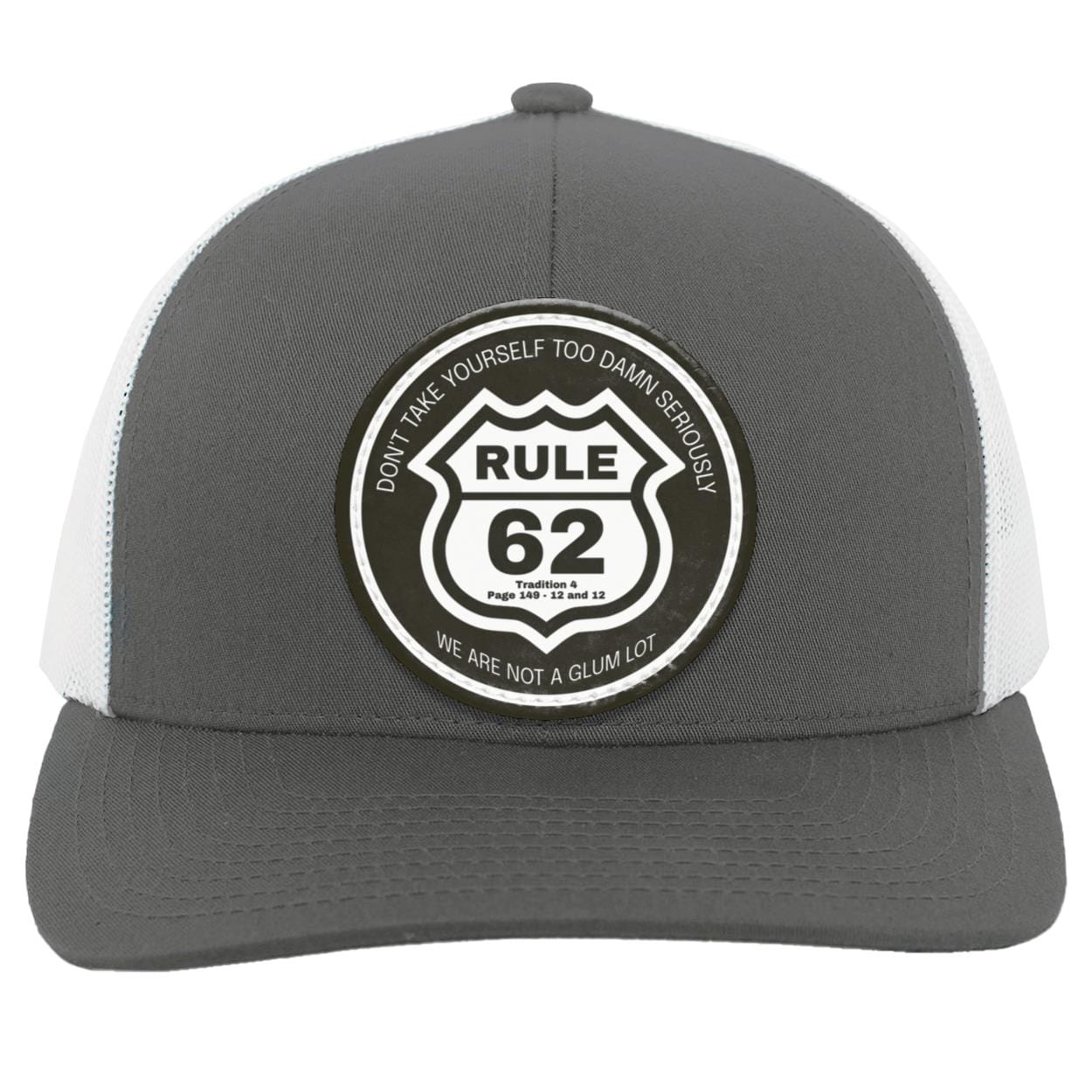Recovery Trucker Snapback Hat | Inspiring Sobriety | Rule 62