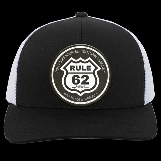 Recovery Trucker Snapback Hat | Inspiring Sobriety | Rule 62