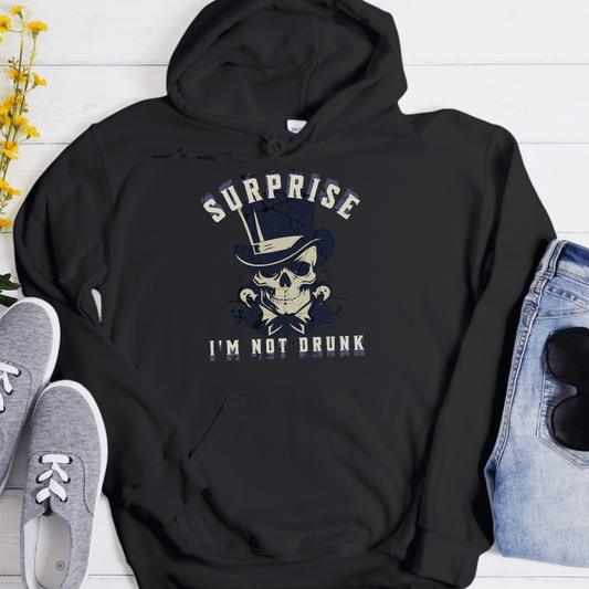 Recovery Unisex Hoodie | Inspiring Sobriety | Surprise I'm Not Drunk
