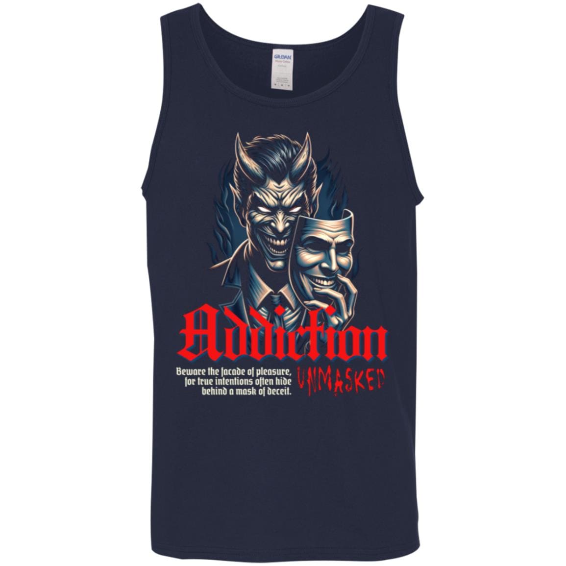 Recovery Unisex Tank | Inspiring Sobriety | Addiction Unmasked