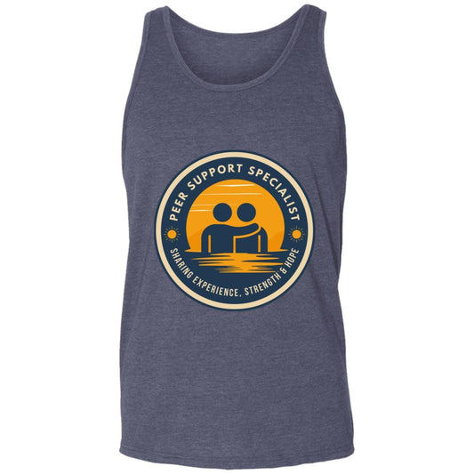 Recovery Unisex Tank | Inspiring Sobriety | Peer Support Specialist