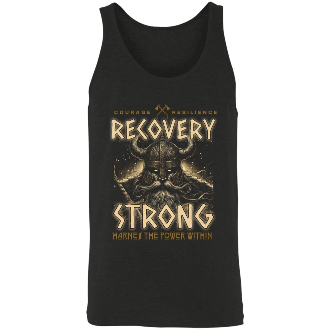 Recovery Unisex Tank | Inspiring Sobriety | Recovery Strong Warrior