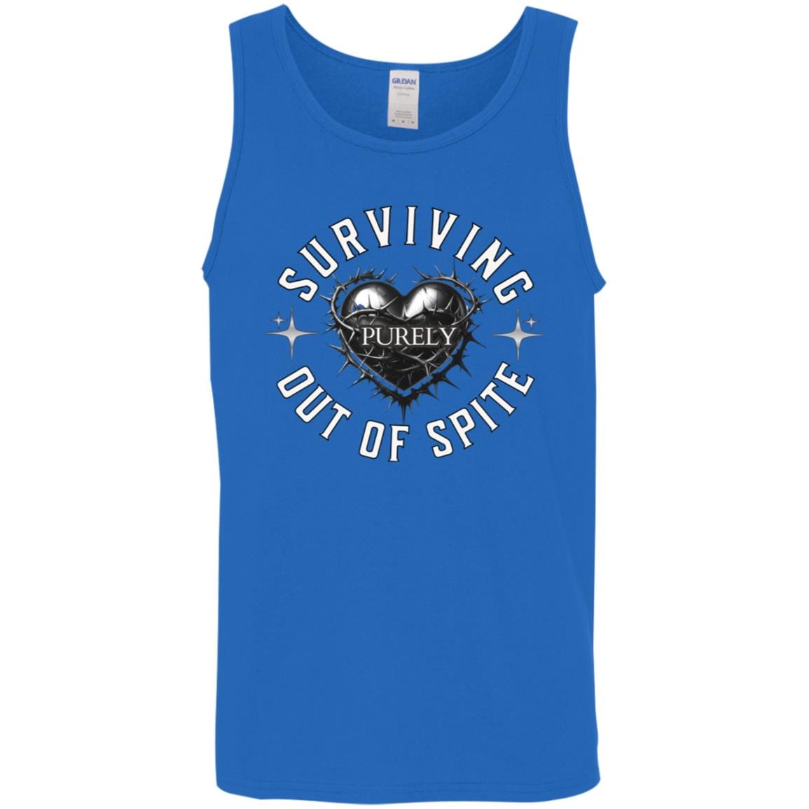 Recovery Unisex Tank | Inspiring Sobriety | Surviving Purely Out of Spite