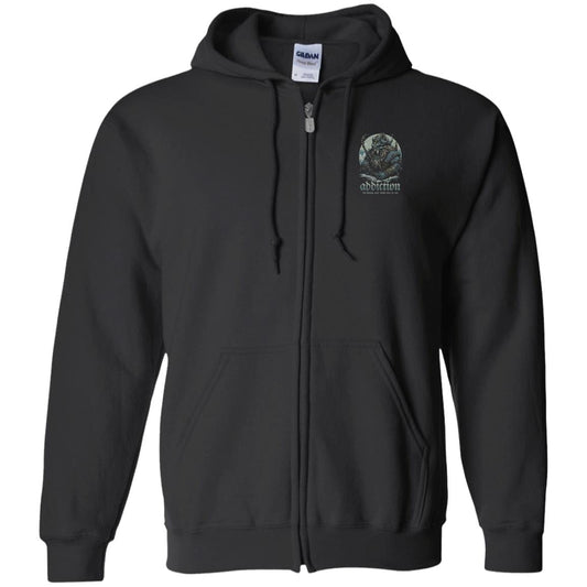 Recovery Zip Hoodie | Inspiring Sobriety | Addiction, The Immense Beast Tamed Only By God