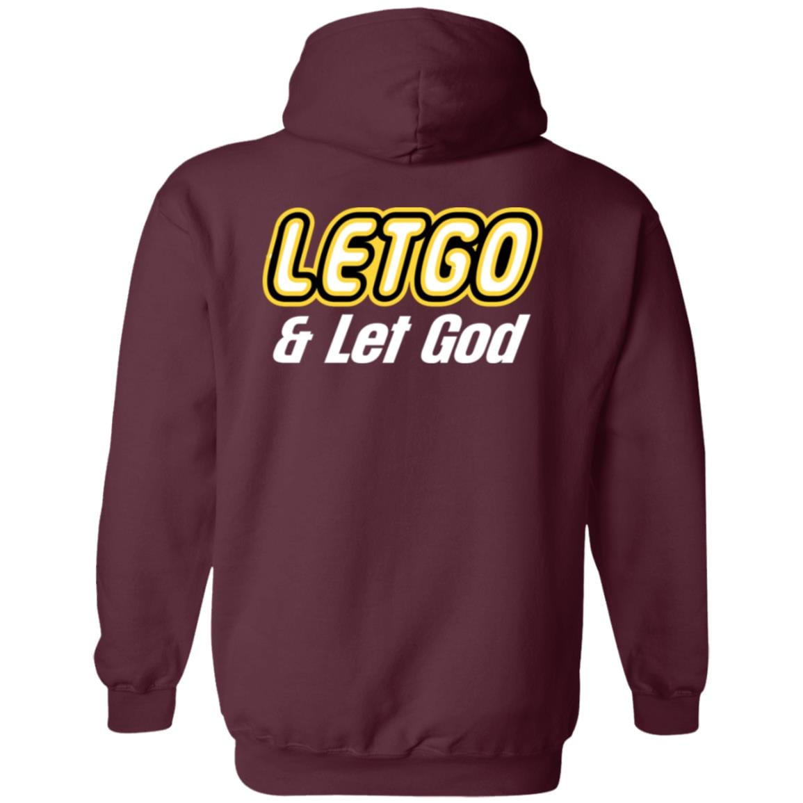 Recovery Zip Hoodie | Inspiring Sobriety | "Letgo" and Let God