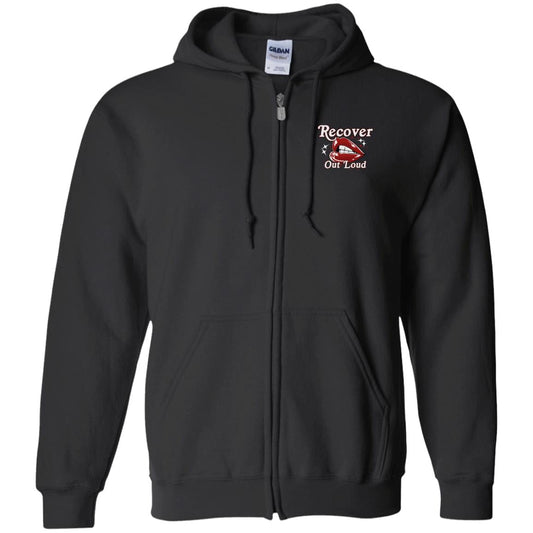 Recovery Zip Hoodie | Inspiring Sobriety | Recover Out Loud