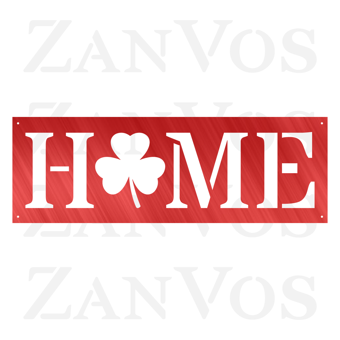 Home Shamrock Plaque