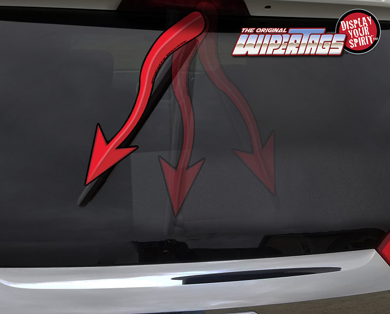 Red Devil's Tail WiperTags