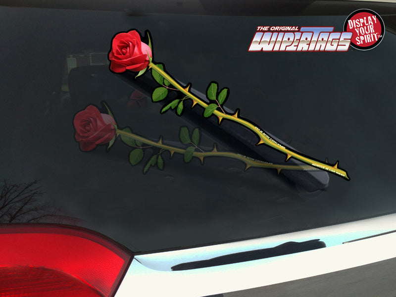 Red & Yellow Rose WiperTags