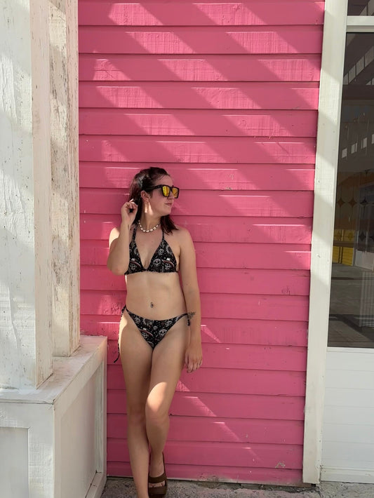 Renegade Revel: Outlaw Skull String Bikini Bottom