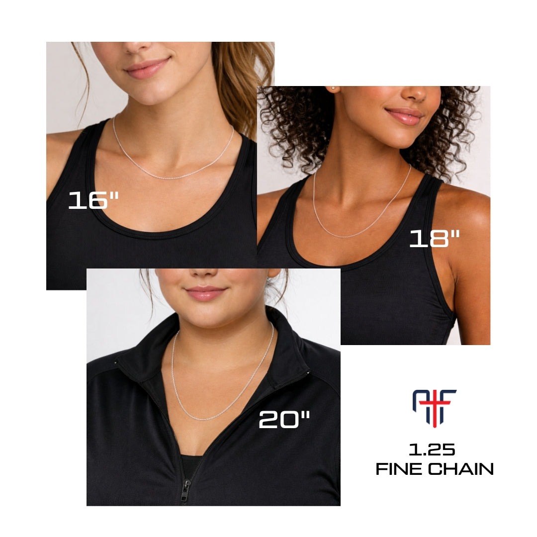 Pigskin Football Cross Necklace