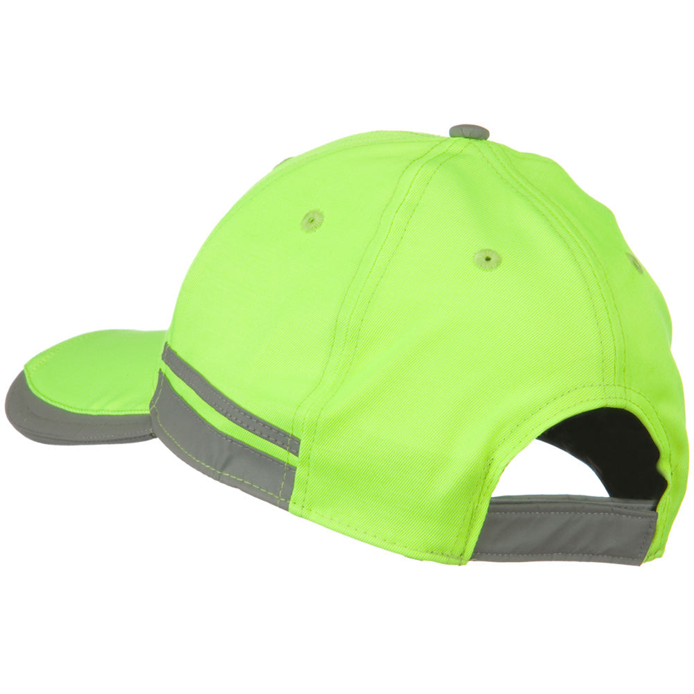 Reflective Fabric Accents Safety Cap