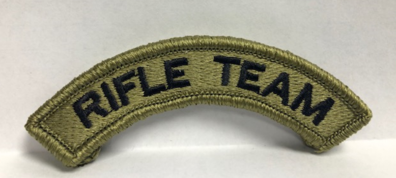 Rifle Team Tab OCP Patch - U.S. Army Patch
