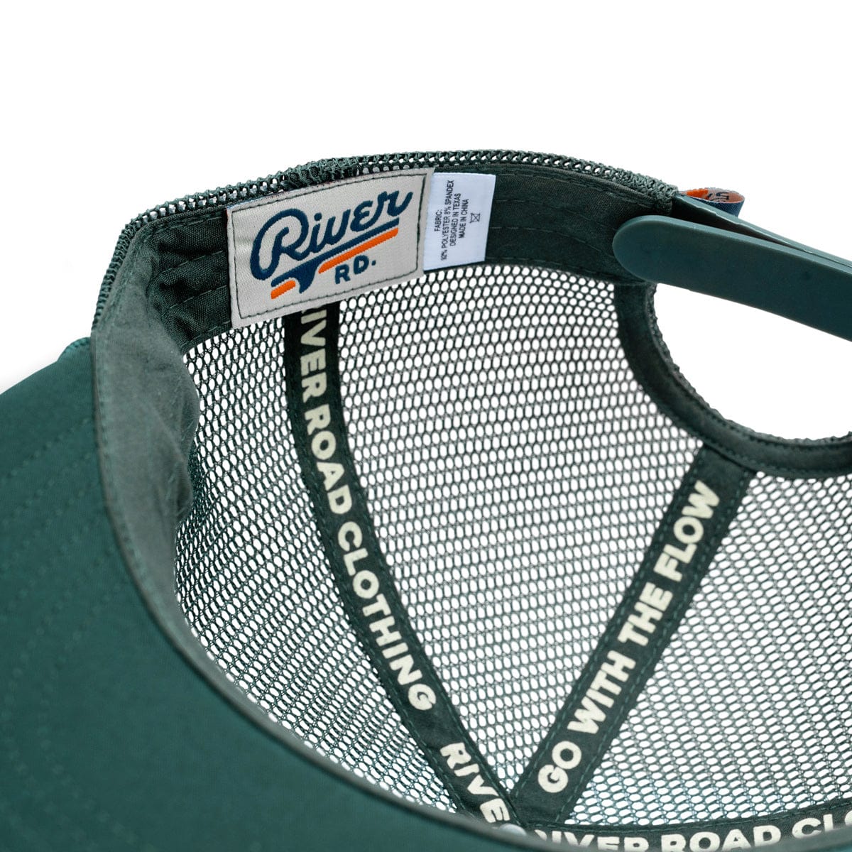 River Rd Mesh Snapback Hat | Forest