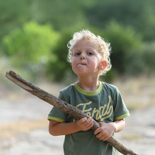 Feral Vintage Ringer | Forest (Youth)