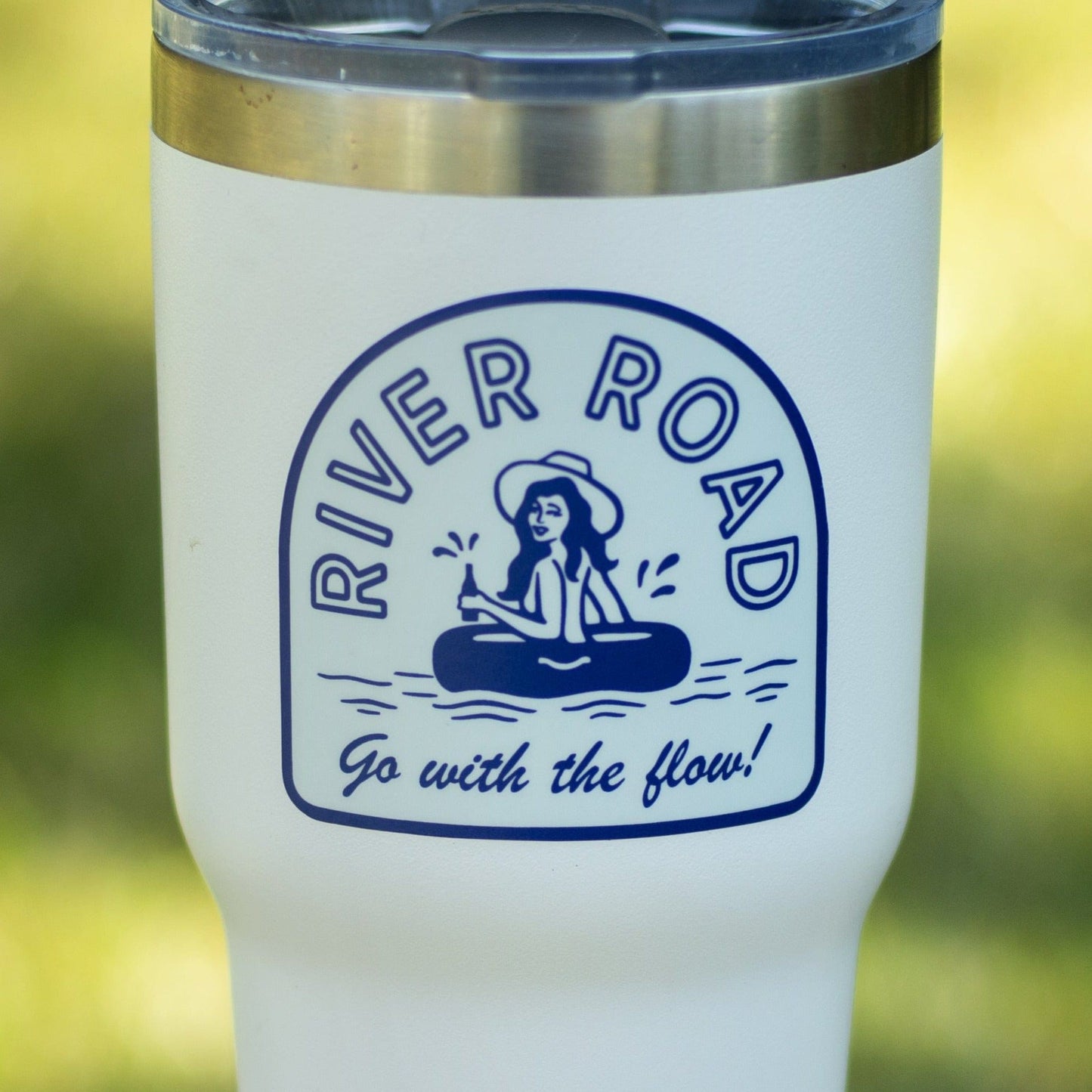 Go With The Flow Sticker