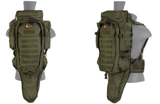 Lancer Tactical Nylon Rifle Backpack (OD Green)