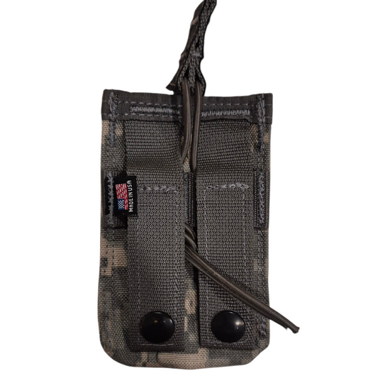 ACU /UCP Open Top Tactical Single magazine pouch with Bungee Rentention