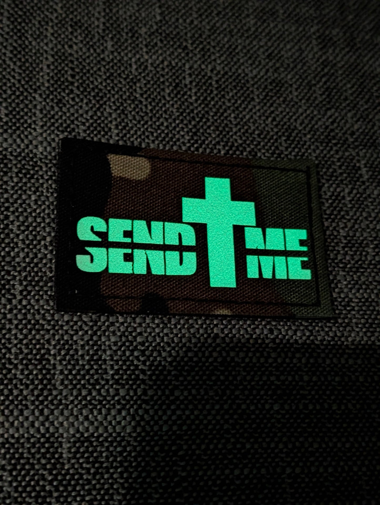 Send Me Laser Cut Patch (M81 fabric / Reflective white) Limited Edition