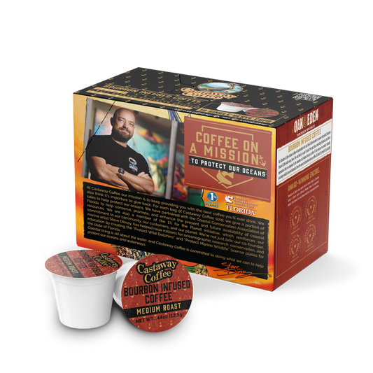 Castaway Coffee Bourbon K-Cup Pod 12 Count