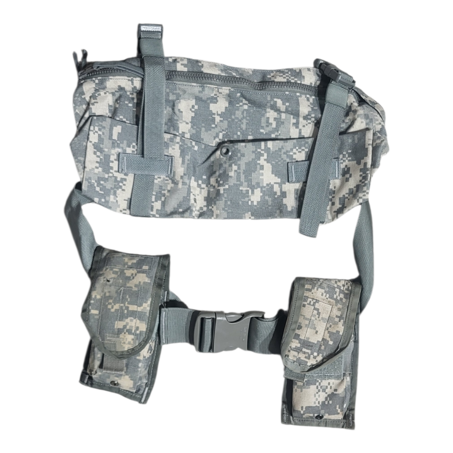 "The Poors Battle Belt kit" ACU Waist pack & 2 m4 mag pouches