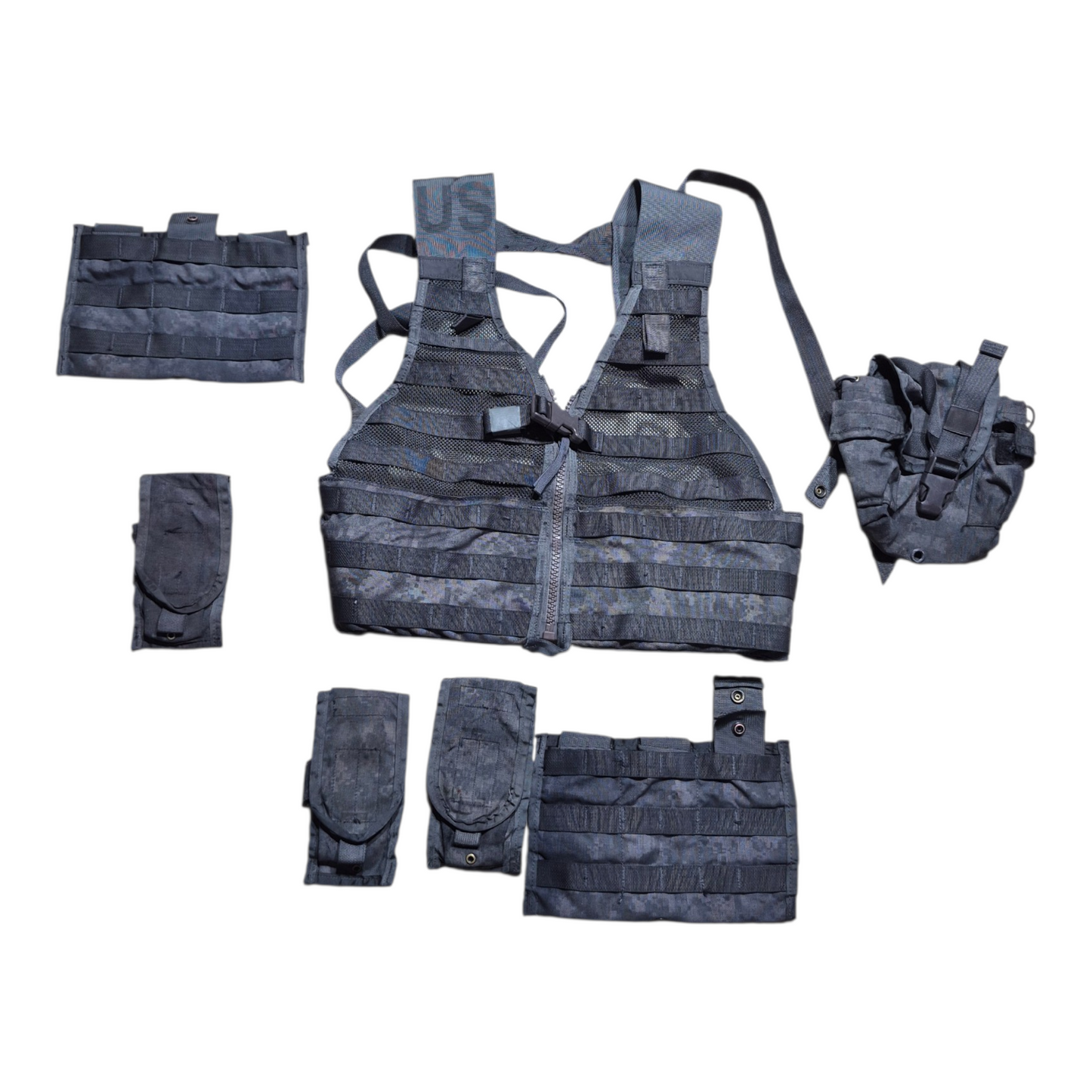 Combat Grey Urban dyed FLC 6 piece set