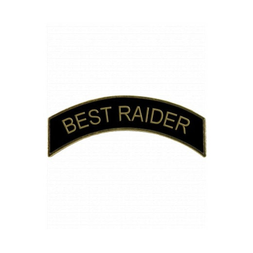 ROTC Metal Arc Tab BEST RAIDER