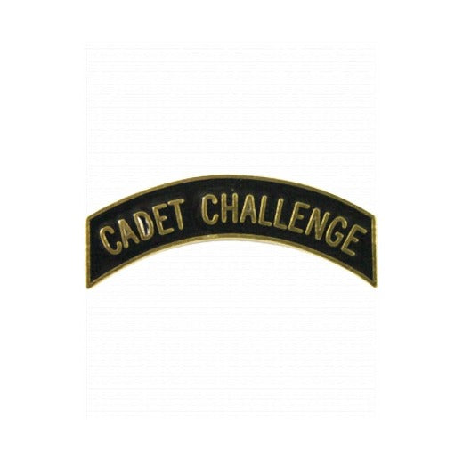 ROTC Metal Arc Tab CADET CHALLENGE