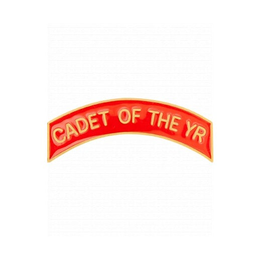ROTC Metal Arc Tab CADET OF THE YEAR