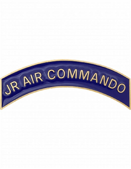 ROTC Metal Arc Tab JR AIR COMMANDO