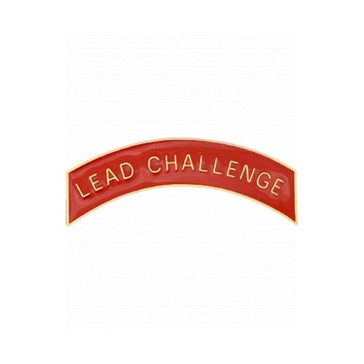 ROTC Metal Arc Tab LEAD CHALLENGE