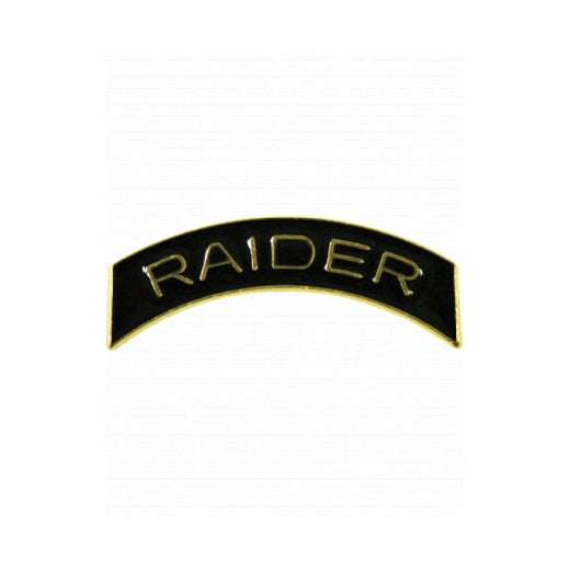 ROTC Metal Arc Tab RAIDER