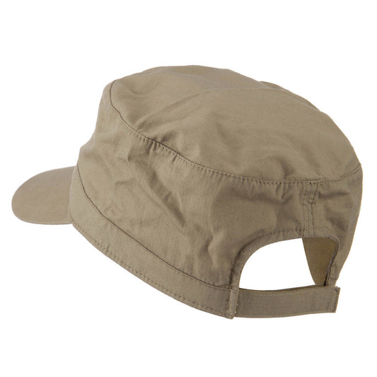 Big Size Adjustable Cotton Ripstop Army Cap