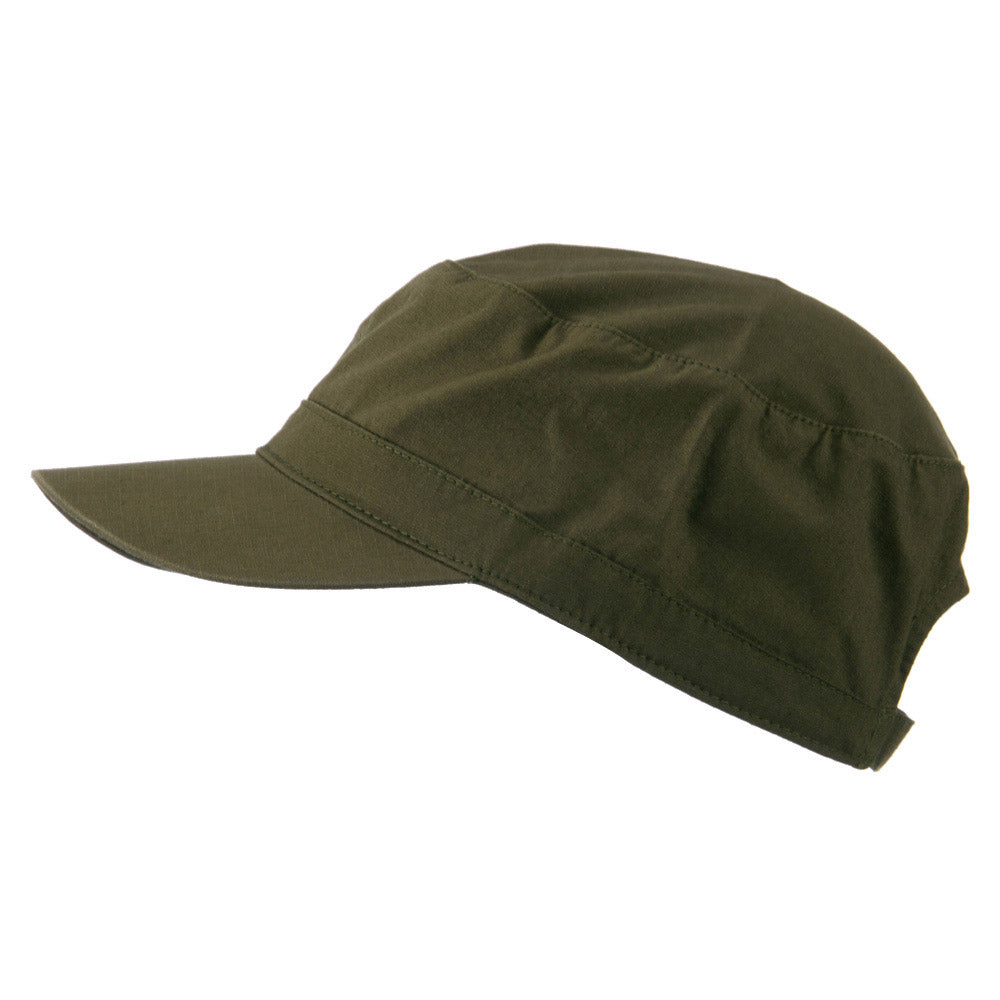 Big Size Adjustable Cotton Ripstop Army Cap