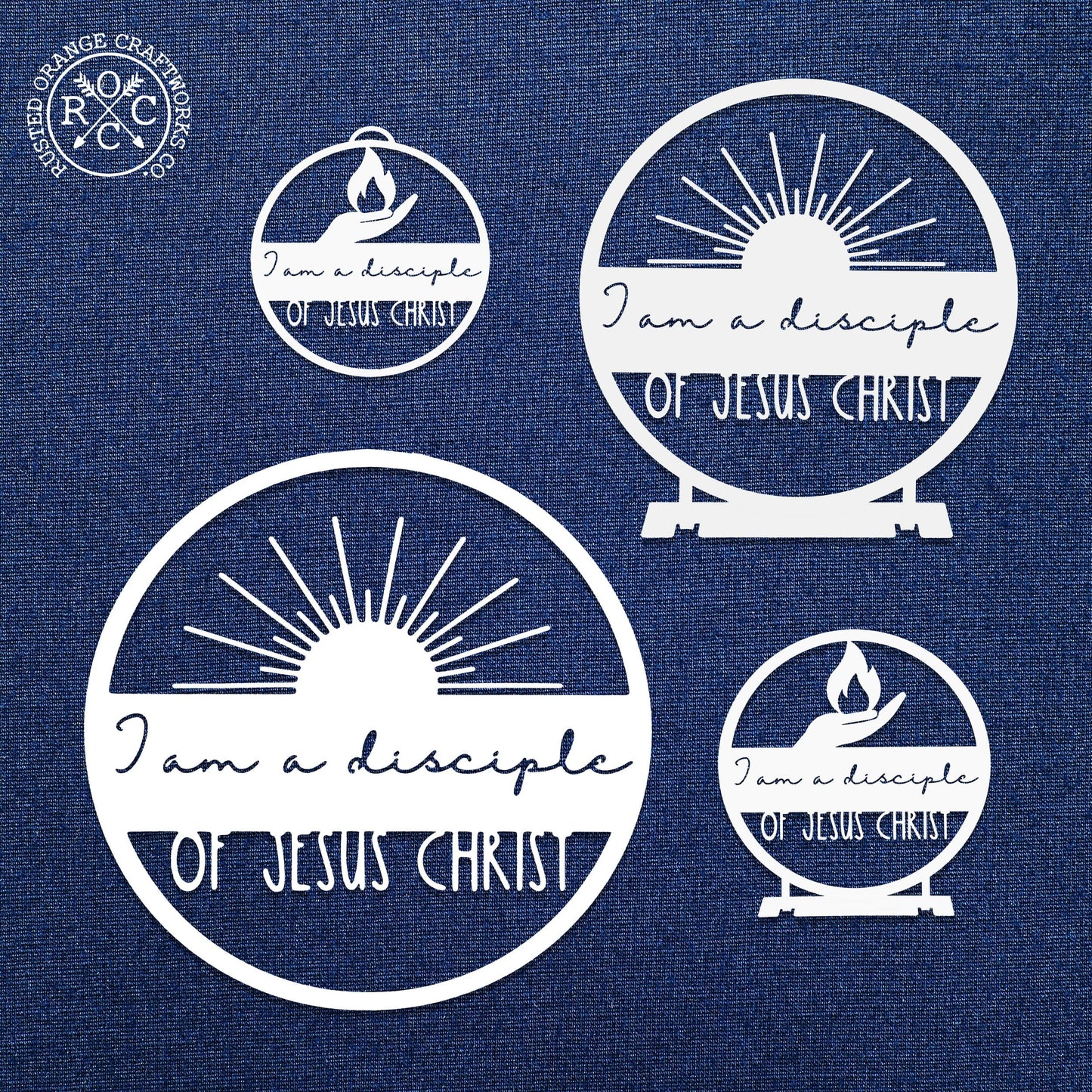 I Am a Disciple of Jesus Christ - Ornament, Tabletop Sign, and Wall Decor