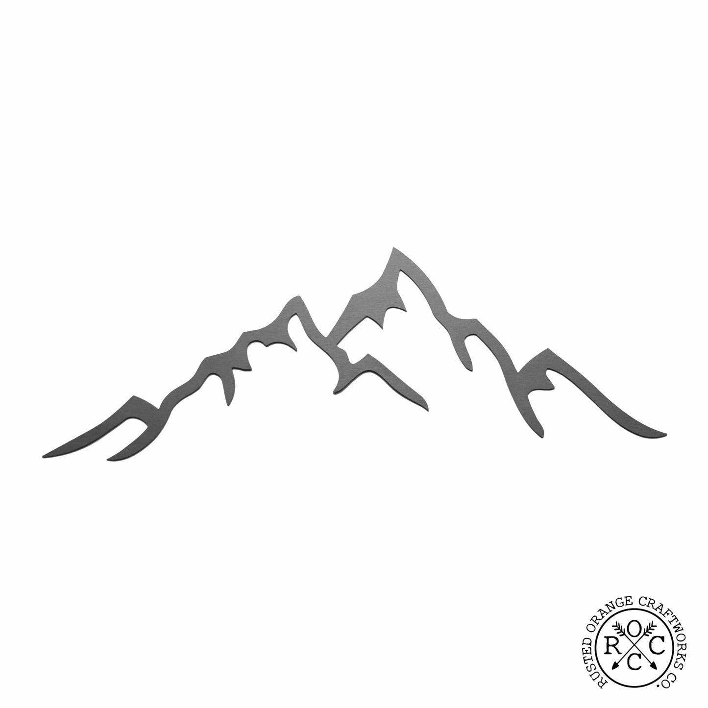 Mountain Metal Wall Art - Lodge Themed Mountain Decor Wall Art