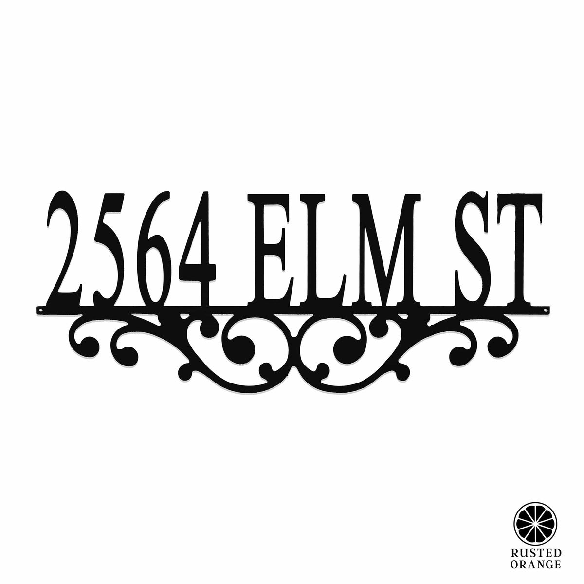 Pemberley Scroll Sign - 2 Sizes - Family Sign Housewarming Gifts for New House