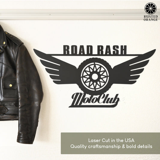 Motorcycle Life - 3 Styles Personalized Rustic Garage Sign Wall Decor