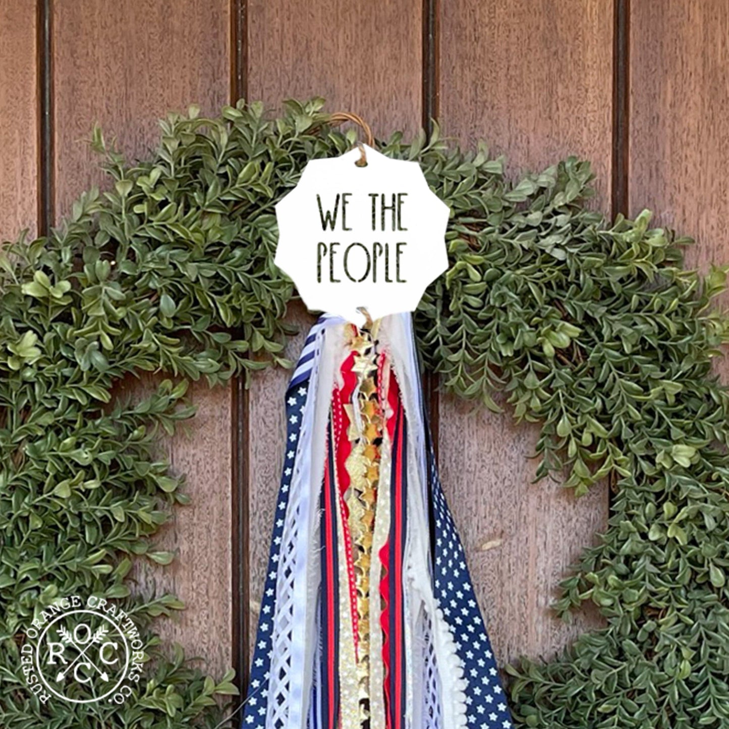 Wreath Badge Multi Pack - Choose 6 Customizable Wreath Accessories for Front Door