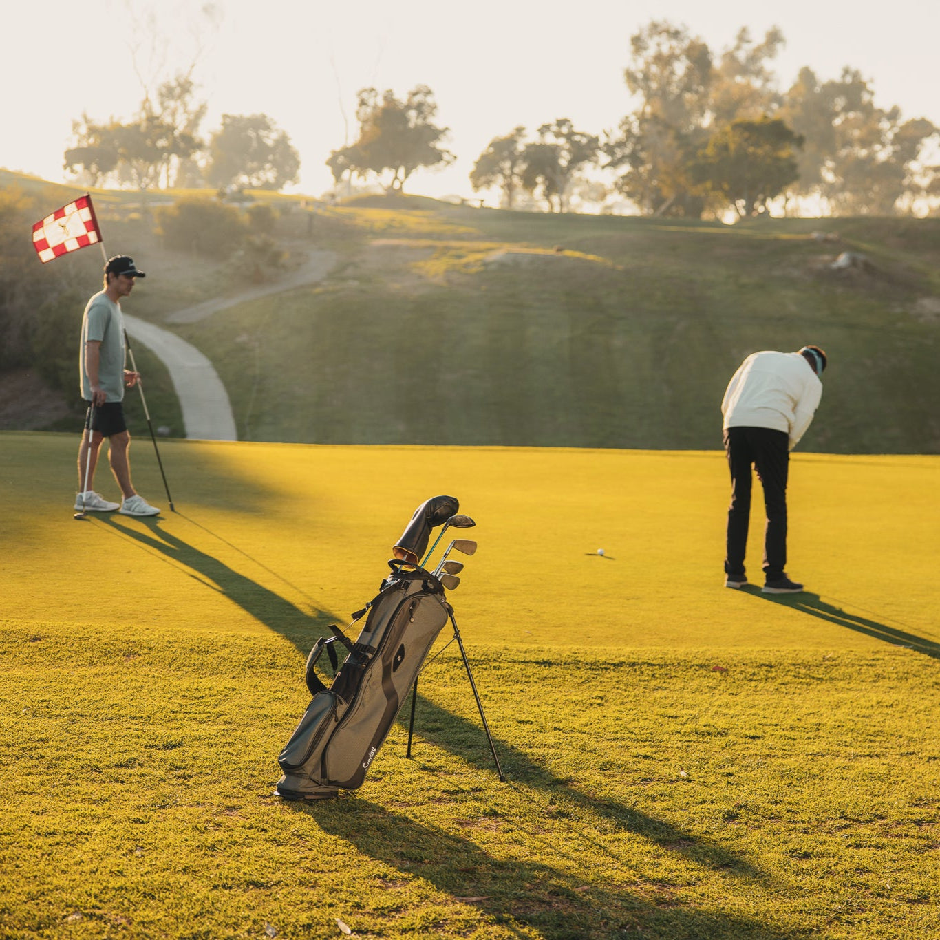 El Camino | Midnight Green Mid Size Stand Bag