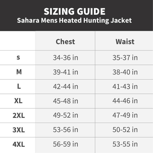 Sahara Men's Heated Hunting Jacket - Mossy Oak Camo