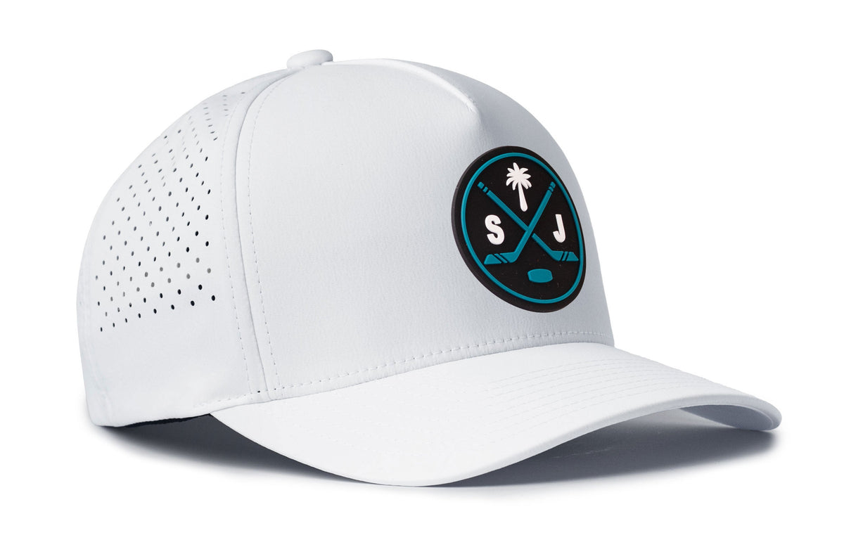San Jose Hockey Performance 5-Panel Hat | SJ X Flexfit Snapback