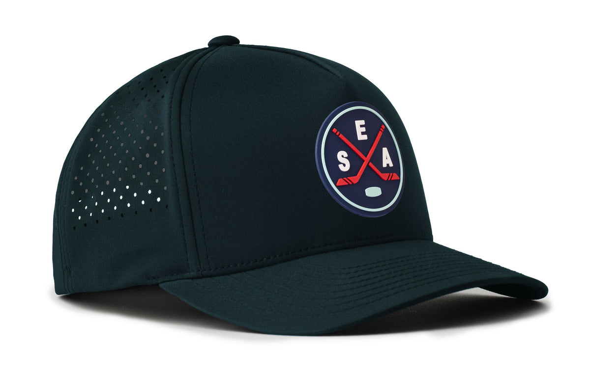 Seattle Hockey Performance 5-Panel Hat | SEA X Flexfit Snapback