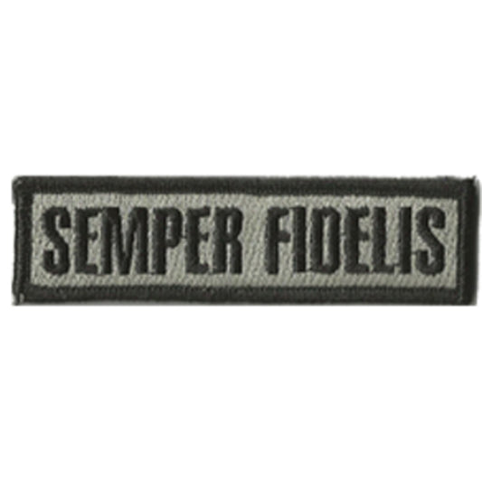 1" x 3 3/4" Semper Fidelis Morale Patch