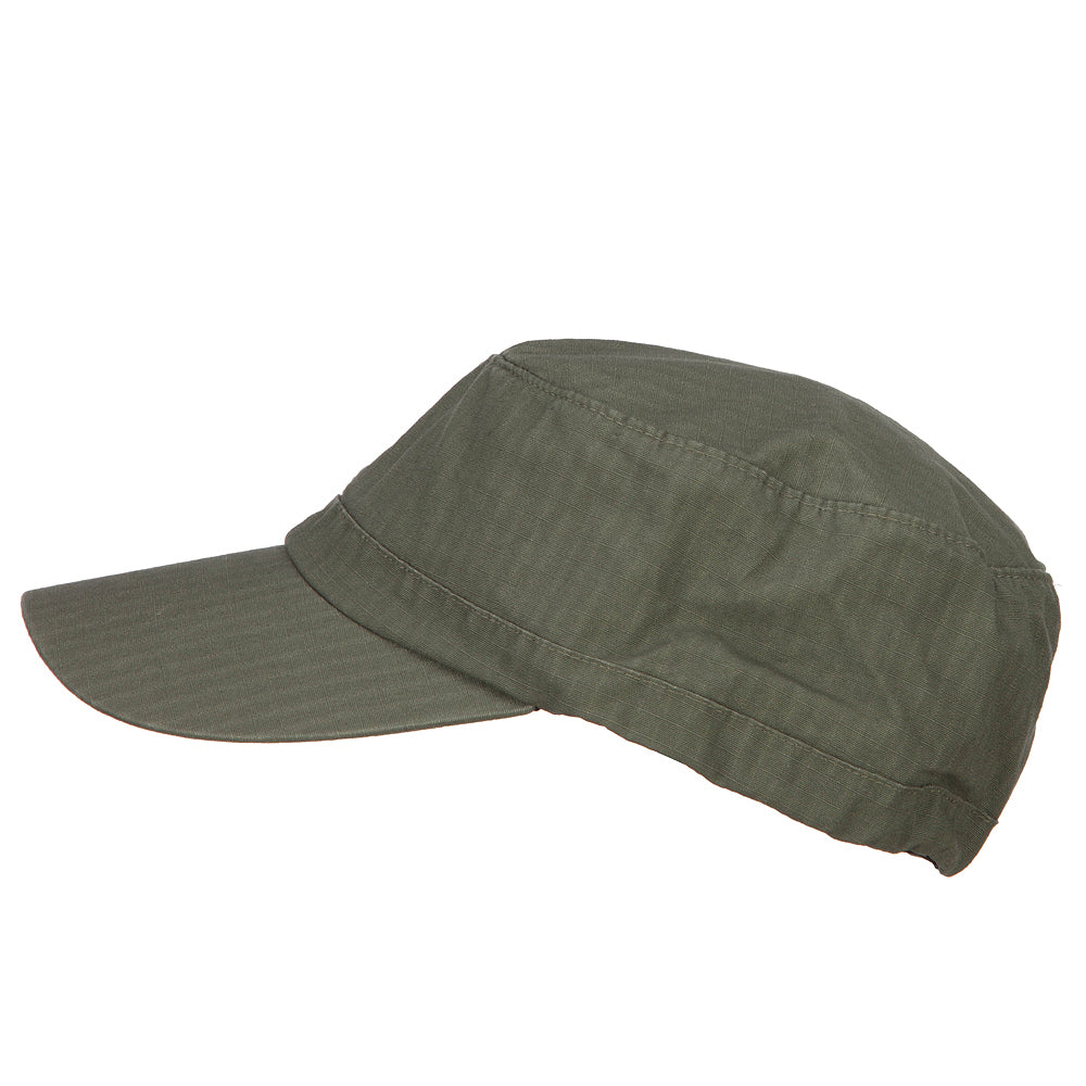 Big Size Fitted Ripstop Cotton Military Army Cap